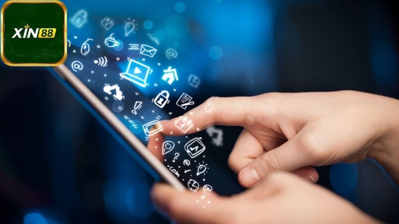 Các loại trò chơi có sẵn ở ngay trên app mobile Xin88